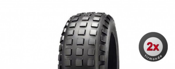 2x 18x8.00-8 KENDA K383 2PR