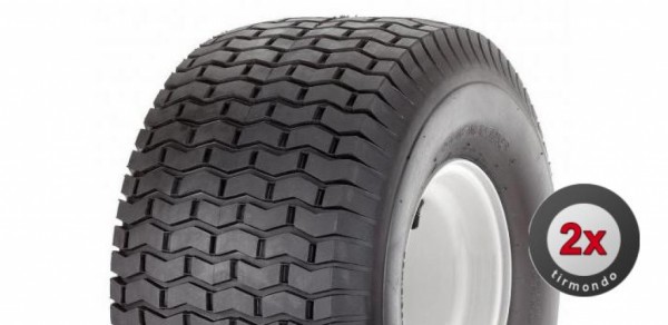 2x 18x9.50-8 CARLISLE TURFSAVER 4PR