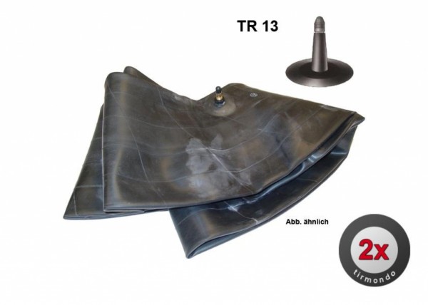 2x Schlauch S 155/165-15 +TR13+ FARMAX 