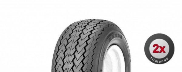 2x 18x8.50-8 KENDA K389 6PR