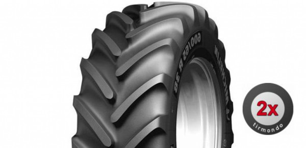 2x 480/65R24 MICHELIN MULTIBIB 133D TL