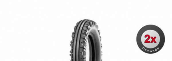 2x 6.50-16 TRELLEBORG TD27 8PR TT