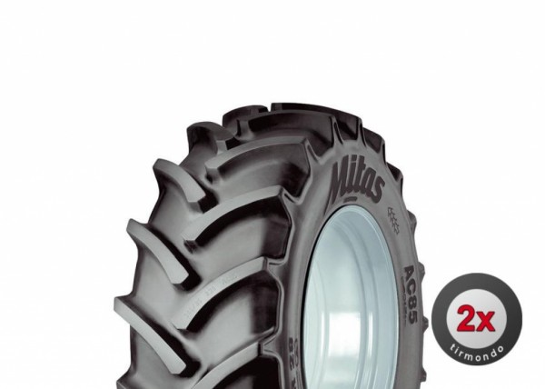 2x 320/85R38 MITAS AC85C