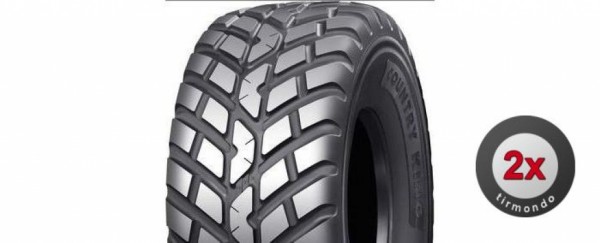 2x 710/45R22.5 NOKIAN COUNTRYKING