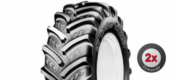 2x 460/85R30 (18.4R30) KLEBER TRAKER 145A8