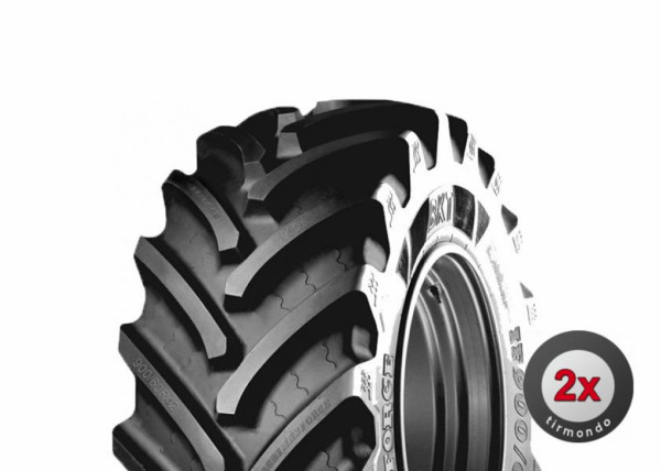 2x 800/65R32 BKT AGRIMAX 32 TL