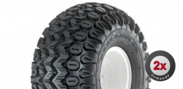 2x 18x8.50-10 CARLISLE HDFIELDTRAX 4PR