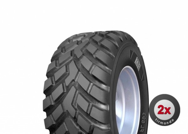 2x 650/55R26.5 BKT FL693M